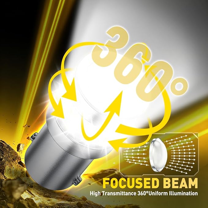 AUXITO BA9S LED Bulb White, BA9 1895 53 57 T4W 64111 LED Replacement Bulb, Mini Size Plug & Play Car Interior Light for Dashboard, Instrument Panel, Dome, Map, Glove Box Lights, License Plate Light