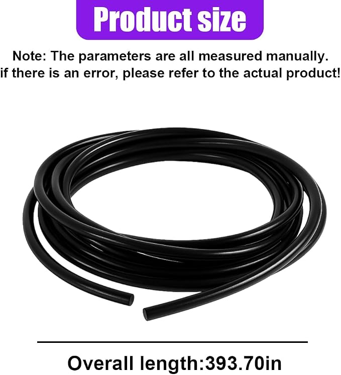 32Ft (10M) Car Door Edge Protector (Black-10M) | Self-Adhesive Scratch Resistant U Shape Door Edge Guard Decoration, Anti-Collision Car Door Trim Strip for Truck, SUV, Sedan