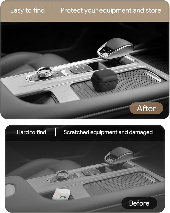 Case for FIXD Car Diagnostic Tool, Bluetooth OBD2 Scanner Diagnostic Tool | Mini Compact Portable Storage Bag, Shockproof Waterproof, Only Case