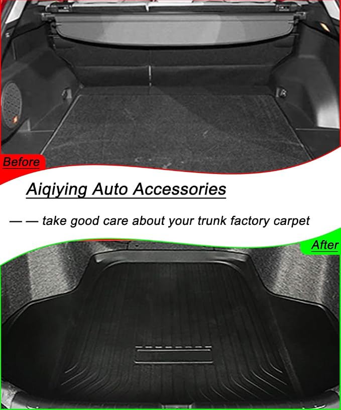 Accord Cargo Liner - Compatible with 2018-2025 2026 Honda Accord Sedan Model,All-Weather Rear Trunk Tray Cargo Mat Protector Custom Fit 3D Tech Waterproof Durable Flexible TPO Accessories