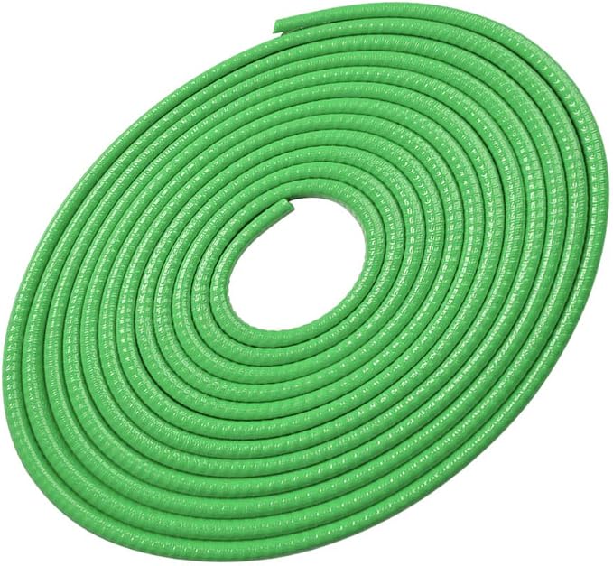 Garneck Car Door Protector Edge Guards Rubber U Shape Edge Trim Seal Strips Protector Car Door Edge Protection for Car Auto Vehicle 10M