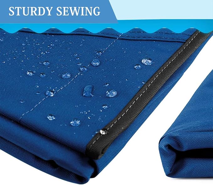 Boat Center Console Cover Medium Size 600D Blue Heavy Duty Waterproof Cover