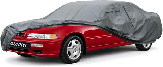 GUNHYI Premium Car Cover Custom Fit Acura Legend Coupe, 16 Layers Heavy Duty Car Cover Waterproof All Weather with Zipper Door for Sun Rain Snow Dust Uv Protection