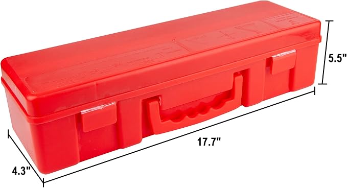 CARTMAN 3PK DOT Warning Triangles with Empty Base & Storage Case | No pre-filled sand, fill sand yourself for stability, high visibility reflectors meet US FMVSS 571.125 safety specs