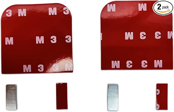 LZLRUN 2pcs Replacement Magnet with Adhesive of car Door Welcome led Light