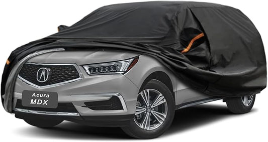 GUNHYI 7 Layer SUV Car Cover Custom Fit Acura MDX (2007-2025) Waterproof All Weather, Heavy Duty Outdoor Snow Sun Rain Uv Protection (Ships from US Warehouse, Delivery 3-8 Days)