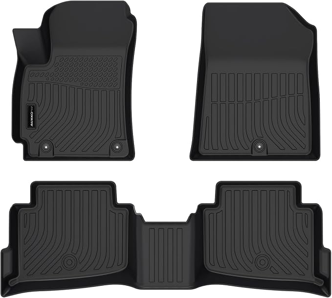 Auxko All Weather Floor Mats for Kia Seltos 2021-2026 TPE Liners All Season Accessories Guard Odorless Anti-Slip Floor Liners for Kia Seltos 2021 2022 2023 2024 2025 2026