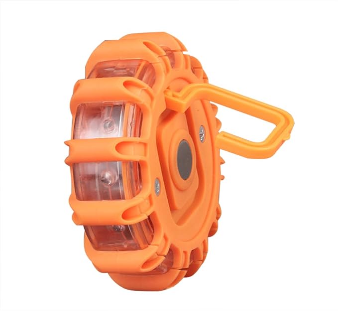 Encell Set of 3 LED Road Safety Flares Flashing Roadside Emergency Warning Light