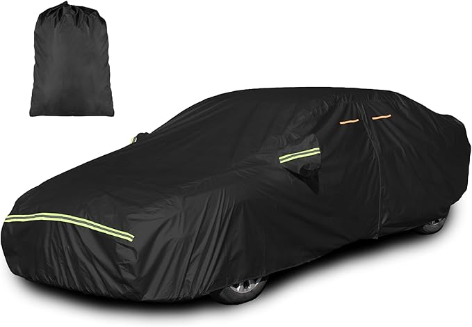 Car Cover Waterproof All Weather Custom Fit for Toyota Camry 1990-2026, 420D Oxford Full Outdoor Automtive Heavy Duty Covers Windproof Snowproof Dustproof UV Hail Protection Accessories