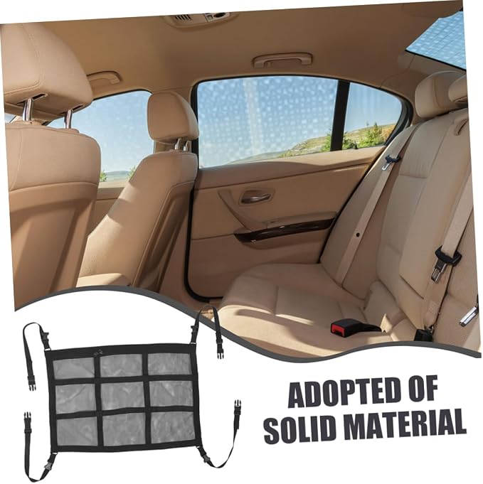 Car Ceiling Cargo Net Car Tents for Camping Organizer Seat Storage Bag