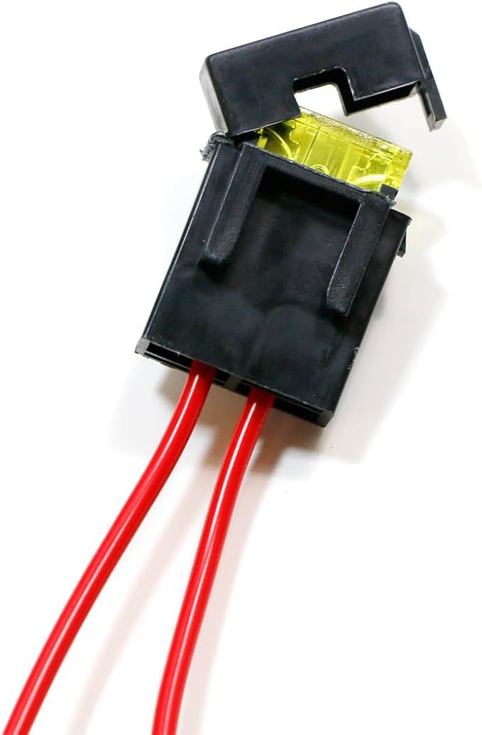 iJDMTOY H11/H8 Relay Harness Wire Kit with LED Light ON/Off Switch Compatible with Automtive Driving Light, Fog Light, Off-Road Lighting, etc