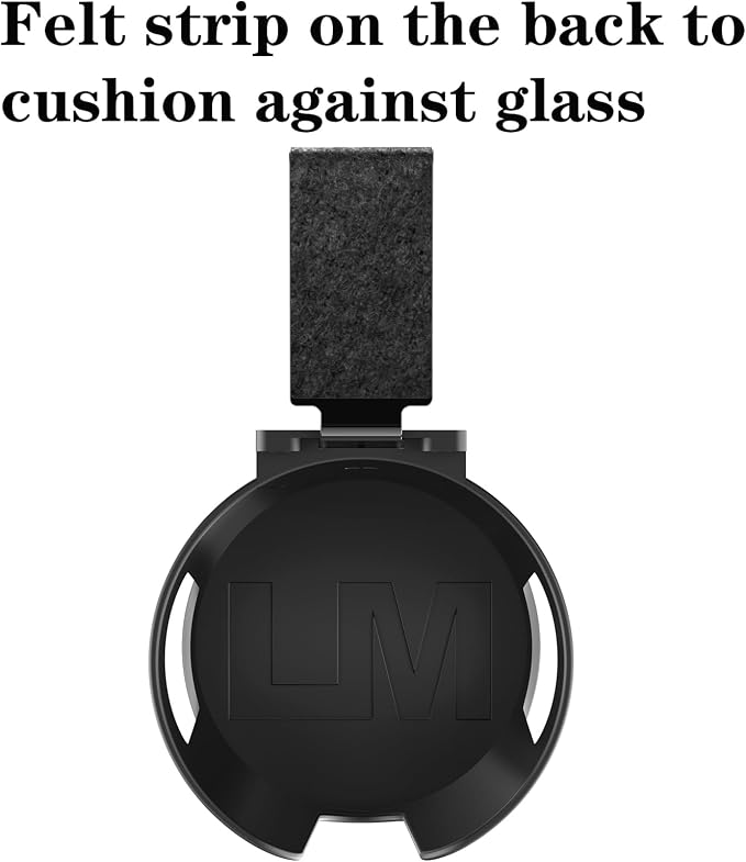 LITTLEMOLE 2PCS Large Car Door Cup Holder, Vehicle Armrest Cup Holder for Almost Any Size Bottle or Can | Shockproof, Scratchproof, Doesn't Scratch Tint, Holds Large 8-40 oz. Bottles, Mugs and Other Big Drinks in 3.15"-3.93"