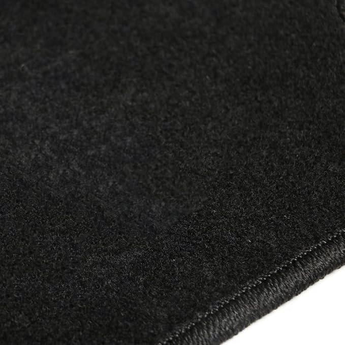 Fit 2011-2016 BMW F10 5-Series Floor Mat Nylon Black | IKON MOTORSPORTS, Factory Fitment Car Floor Mats Front & Rear Nylon 2012 2013 2014 2015