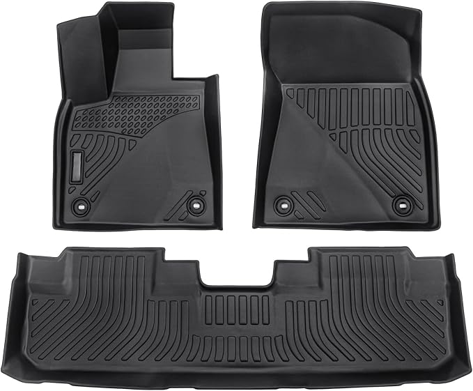 Cartist Floor Mats Fit for Lexus RX 2016-2022 (RX350/ RX450h), 2018-2022 RXL (RX350L/ RX450hL), All Weather Floor Liner for Car Heavy Duty Black