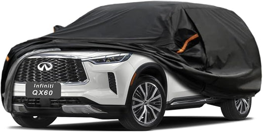 GUNHYI 7 Layer SUV Car Cover Custom Fit Infiniti QX60 (2013-2025) Waterproof All Weather, Heavy Duty Outdoor Snow Sun Rain Uv Protection (Ships from US Warehouse, Delivery 3-8 Days)