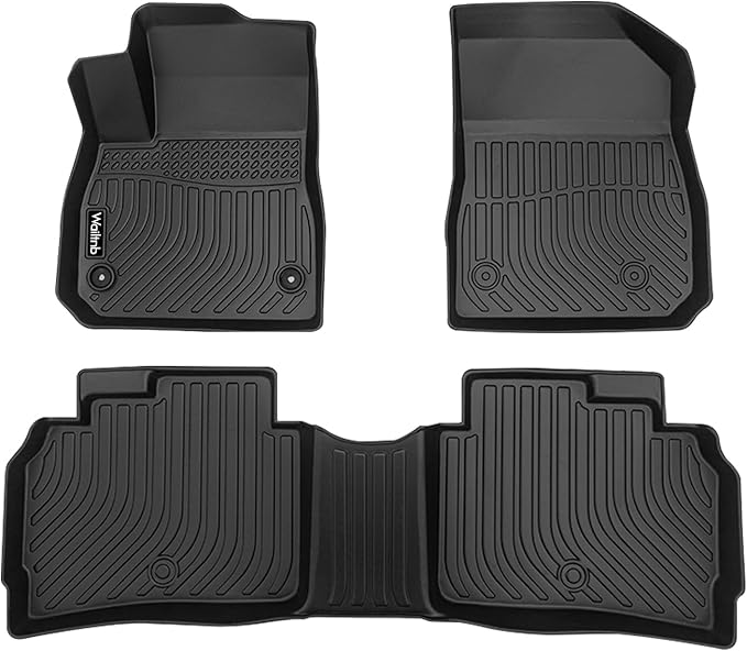 Wailtnb-Car Floor Mats for Chevrolet Malibu 2016-2025 All Weather Floor Mats for Chevrolet Chevy Malibu 16-25 Car Mats TPE Waterproof Car Floor Liners Full Set Accessories for Malibu