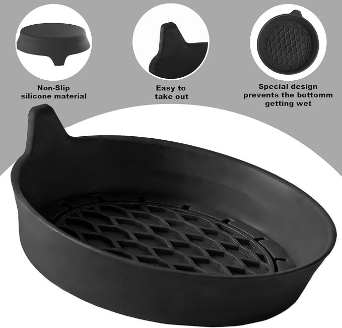 4 PCS Car Cup Coasters, Universal Cup Holder Coaster for Car, Car Accessories Interior for Women and Man, Bling CupHolders Insert for Women Non-Slip Silicone Car Cup Holder Coasters