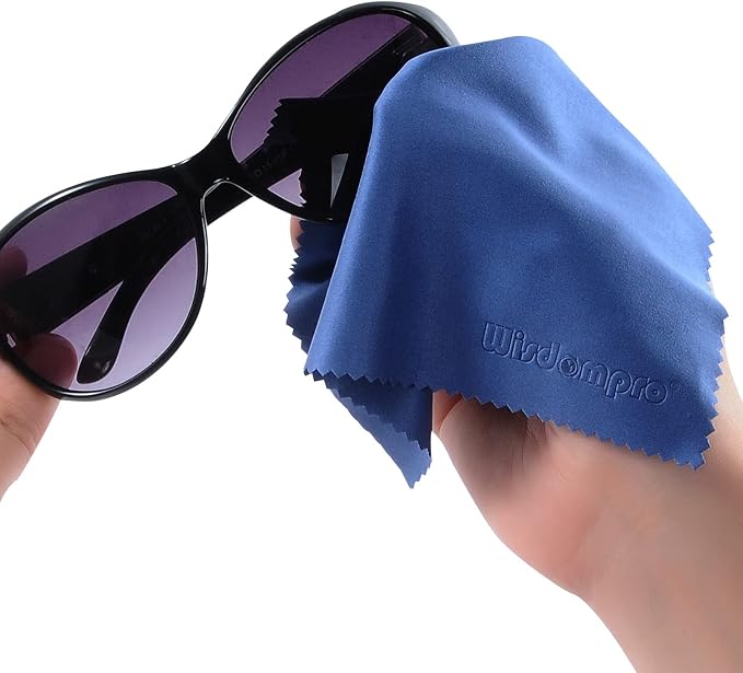 Wisdompro Car Sun Visor Storage Pouch, Sunglasses Bag & 3 CD Sleeves, Black | with Pen Holder and Elastic Strap, Auto Sunvisor Organizer Pocket for Glasses, Document, Card, DVD, Papers, Receipts
