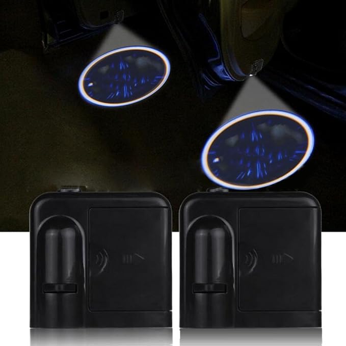 Projector Car Door Step Courtesy Welcome Lights Puddle LED Lights Puddle Lights Car Door Light for Led Door Projection Courtesy (Type 1)