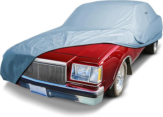 iCarCover Fits [1978-1987 Buick Regal] Premium Custom Car Cover Waterproof All Weather Resistant Outdoor Indoor Sun Snow Storm UV Protection Form-Fit Padded Cover with Straps