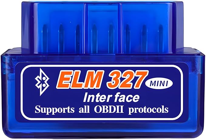 ELM327 OBDⅡ Car Auto Diagnostic Scanner, Professional Auto Bluetooth Scan Tool Engine Fault Code Reader, Portable Vehicle Interface Adapter Check Engine Light Code Reader