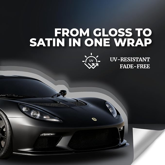 Rockrose Ultra TPU Matte PPF Film for Car Paint Protection 36 in x 50FT Self-Healing, UV Protection, Scratch & Stain Resistant, Hydrophobic, Wet Installation, Strong Adhesive, 7.5 mil Thickness