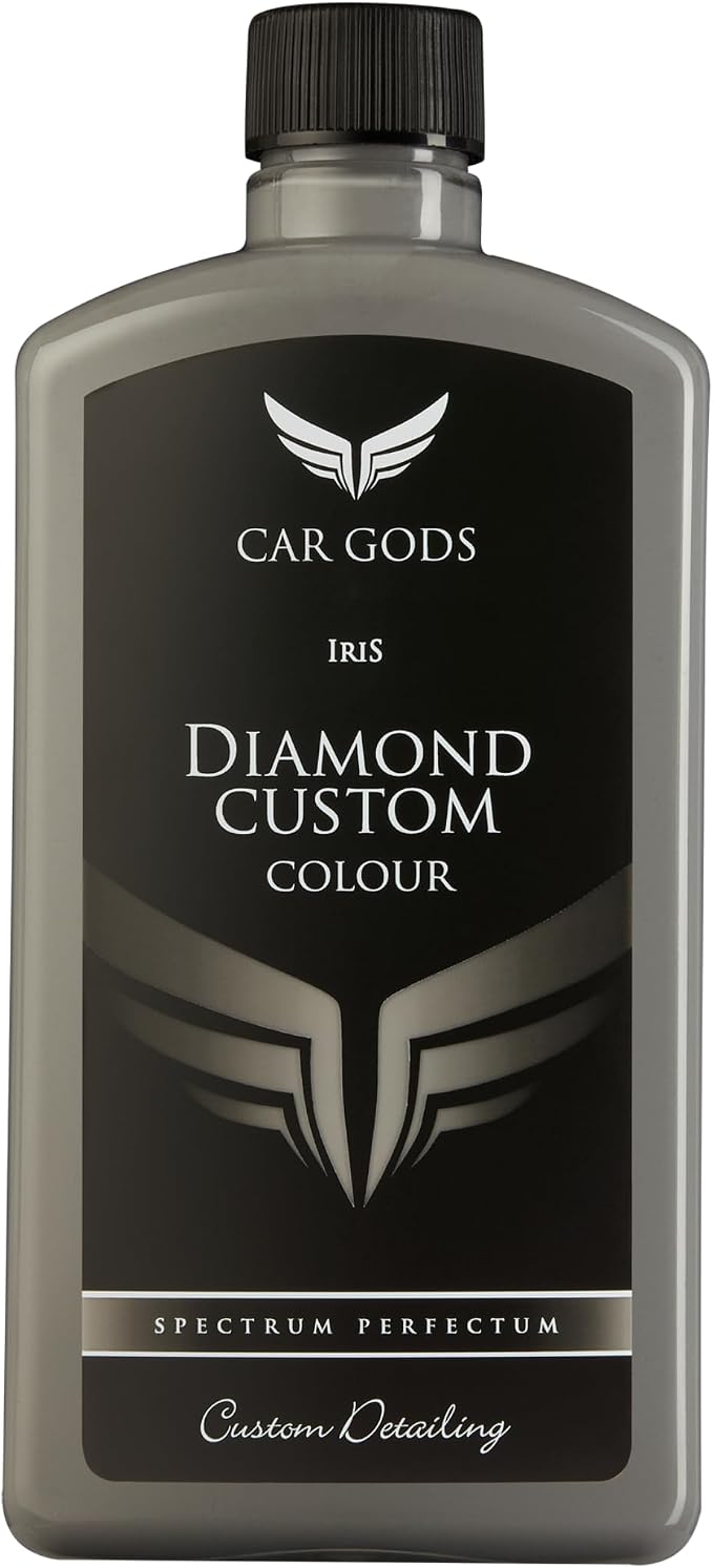 Car Gods Iris Custom Color Silver 3-in-1 Polish Wax Color Restorer & Scratch Remover, 16 Colors Available, 17 Fl Oz