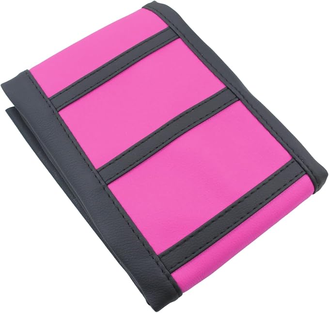 Universal Motorcycle Seat Cover Non-Slip Suitable Rubber Striped Seat Covers Soft for CRF150F CRF230F CRF250F CRF 150F 230F 450F 450R 250R Dirt Pit Bike Motocross Motorbike Off Road (Pink)