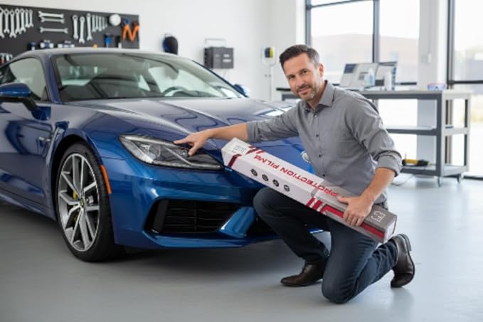 EG Film Paint Protection Film (PPF) - 60in x 10ft Roll - 6.5 Mil High-Gloss Clear Bra TPU - Self-Healing, Anti-Yellowing & Scratch Resistant - DIY Automotive Wrap for Cars, Trucks, and SUVs