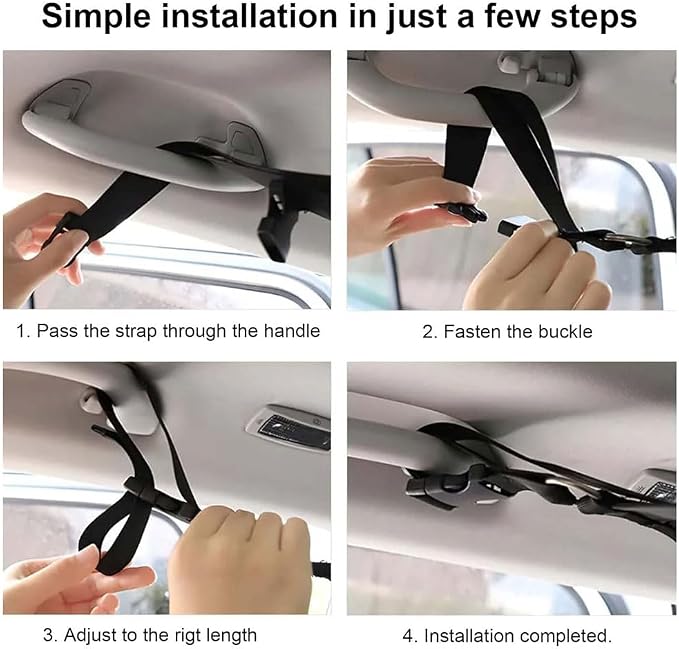 Car Ceiling Storage Net for Jeep Wrangler 1986–2025 2026 YJ/TJ/JK/JL, Double-Layer Roof Cargo Organizer, Interior Overhead Mesh Bag for Travel Essential Storage