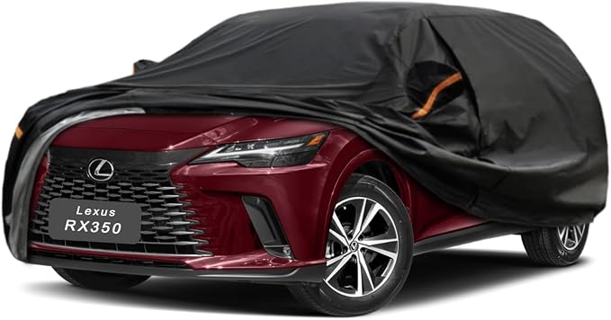 GUNHYI 7 Layer SUV Car Cover Custom Fit Lexus RX350 (2015-2025) Waterproof All Weather, Heavy Duty Outdoor Snow Sun Rain Uv Protection (Ships from US Warehouse, Delivery 3-8 Days)