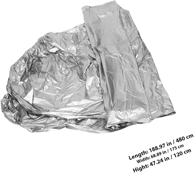 iplusmile Heavy Duty SUV Car Cover L Large Size, Thickened Waterproof Sunshade Protective Complete Outer Dustproof Heat Insulation Outdoor Automotive Cover for All-Weather Use