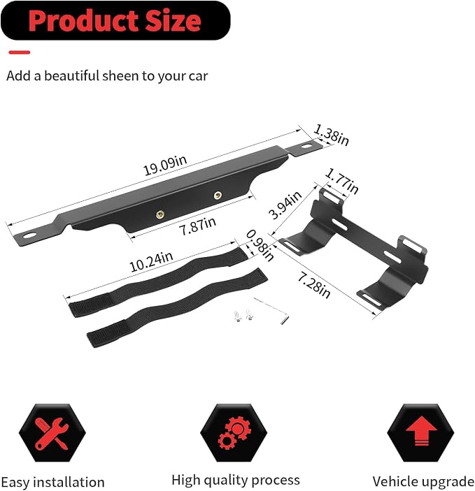 RT-TCZ Front Seat Fire Extinguisher Bracket for Chevy Silverado 2019-2025