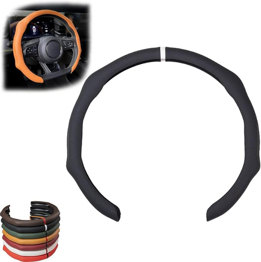 Breathable Non-Slip Ultra-Thin Steering Wheel Cover,Car Steering Wheel Cover Wheel Cover Protector,Atmungsaktive, rutschfeste und ultradünne Lenkradabdeckung