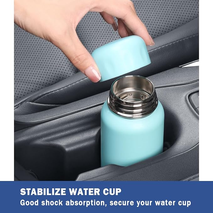 2026 Latest Car Cup Holder Insert/Holder Position Limiter - Anti Shake Silicone Car Coasters Bottle Stabilizers with Self-Adhesive - Car Must Haves Cup Holder Inserts for Car Truck SUV (3PCS)