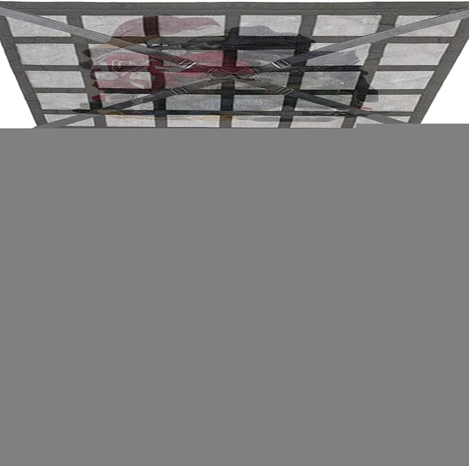 Car Ceiling Cargo Net, Strengthen Load-Bearing Car Roof Storage Organizer,Reduce Sagging of Car Roof Mesh Storage Organizer,Camping Gear Must Haves Cargo Net for Car