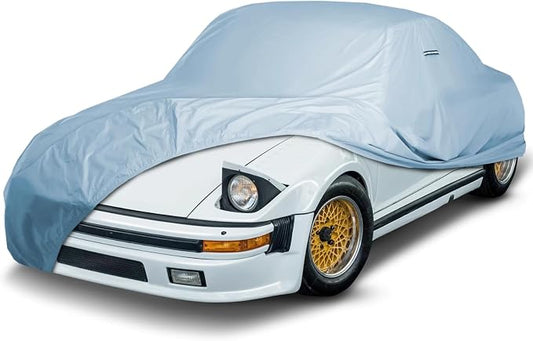 iCarCover Custom Car Cover for Porsche 930, 944, Waterproof All-Weather Rain Snow UV Sun Protector Full Exterior Indoor Outdoor Car Cover (Fits 1975-1991)