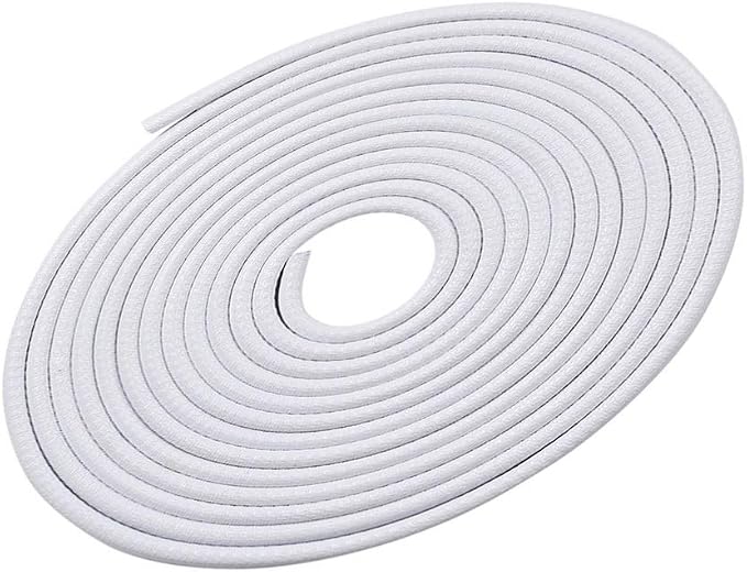 Garneck Car Door Edge Guards Rubber U Shape Edge Trim Seal Strips Protector Car Door Edge Protection for Auto Vehicle 10M