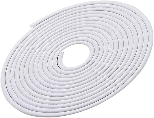 Garneck Car Door Edge Guards Rubber U Shape Edge Trim Seal Strips Protector Car Door Edge Protection for Auto Vehicle 10M
