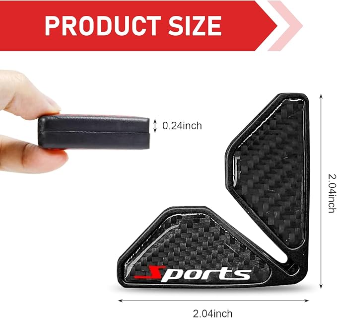 2 PCS Car Door Corner Edge Guard, Anti-collision Carbon Fiber Door Corner Sticker, Soft Plastic Tight Fit Anti-scratch Protective Cover, Universal Modificative Exterior Accessory (Black)