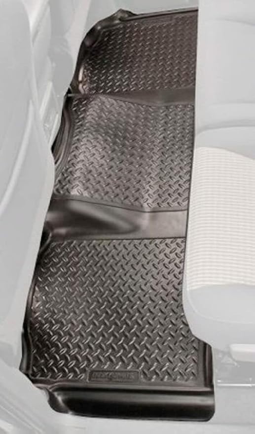 Husky Liners Classic Style Floor Mats | Fits 1998-2011 Ford Ranger, Super Cab; 1998-1999 Mazda B2500,Ext Cab; 1998-2007 B3000, Ext Cab; 1998-2009 B4000, Ext Cab | 2nd Row, 1-pc Black - 63731