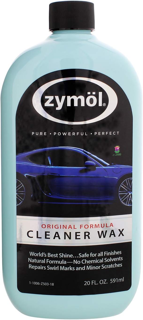 Zymol Z503 Cleaner Wax Original Formula, 20 Ounce | Durable protection - Safe for all finishes - Natural formula with no chemical Solvents
