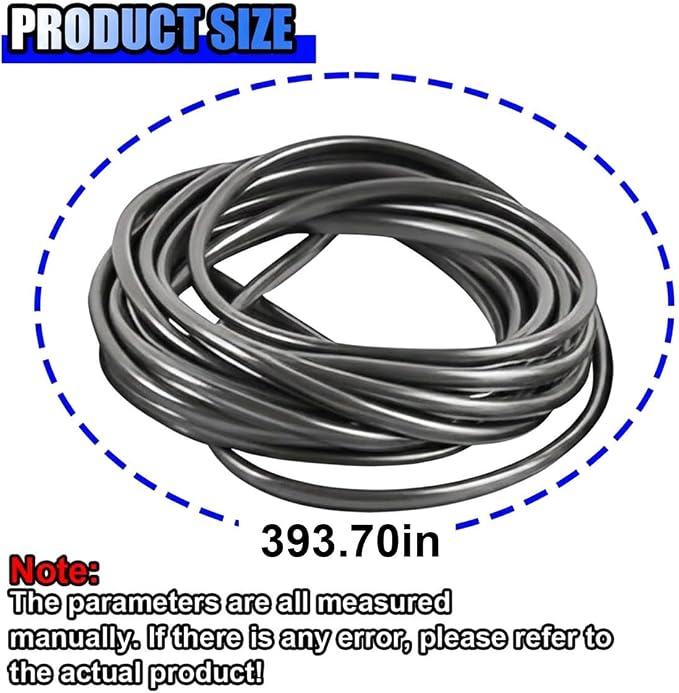 32Ft (10M) Car Door Edge Protector, Auto Trim Door Edge Guard, Grey | Anti-Collision Car Door Entry Guard Protective Strip, No Glue
