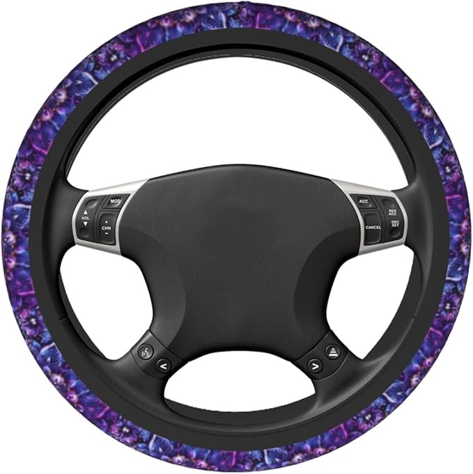 Mandala Steering Wheel Cover for Women Men Girls, Universal 15 Inch Anti Slip Steering Wheel Protector Car Accessories Interior for Auto Truck SUV