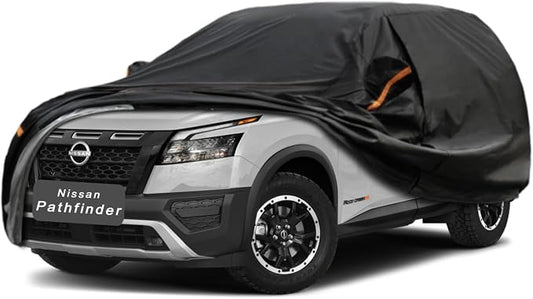 GUNHYI 7 Layer SUV Car Cover Custom Fit Nissan Pathfinder (2004-2025) Waterproof All Weather, Heavy Duty Outdoor Snow Sun Rain Uv Protection (Ships from US Warehouse, Delivery 3-8 Days)