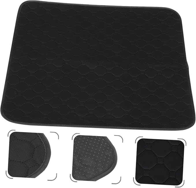 Waterproof Seat Protector Pad Non Slip Washable Car Seat Cushion Reusable Absorbent Chair Cover for Elderly Adults Children Pets 22X21 Inches
