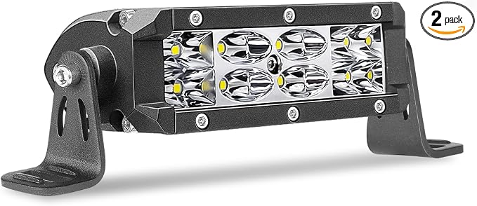 5 Inch Slim LED Light Bar 36W Combo Small Off Road Driving Lights | Slim LED Light Bar Waterproof Work Backup Head Lights for Dirt Bike Truck UTV ATV Motorcycle