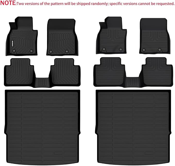 ANBINGO®Fit for Mazda CX5 Floor Mats 2025-2023,for Mazda CX-5 Car Mat All Weather Mats for CX5 TPE Car Matt Rugs for CX-5 Rubber Trunk Carpet