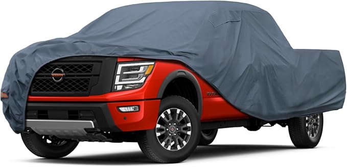 GUNHYI 16 Layers Truck Cover Waterproof All Weater - See Vehicle Size Chart - Heavy Duty Outdoor Truck Pickup Cover for Ford F-150 F-250 F-350, Silverado, Nissan Titan. Length up to 239 inch.