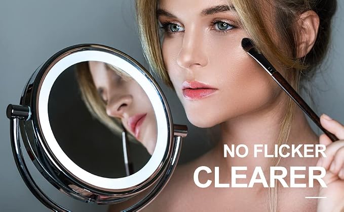Lighted Make Up Mirrors Replacement Incandescent Bulbs 20W for Conair illuminations Makeup Mirror 7X Double Sided Mirror LED Bulbs for Jerdon Makeup Mirror Replaces,Natural White, 2PCS